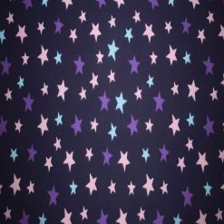 Galaxy Stars on Purple Quilt Cotton Fabric by Quilter s Showcase