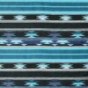 Blue Aztec Luxe Fleece Fabric