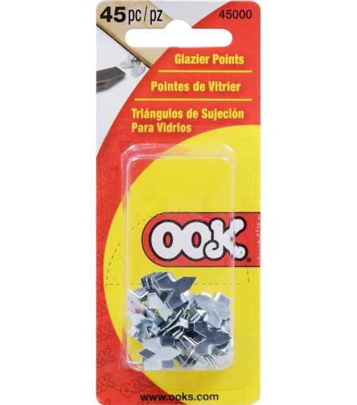 Ook 45pc Steel Glazier Points - Image 2
