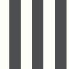 RoomMates Wallpaper Black Awning Stripe