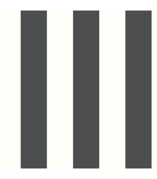 RoomMates Wallpaper Black Awning Stripe