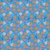 Cookies And Milk Novelty Cotton Fabric