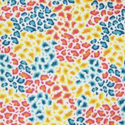 Multiple Cheetah Skin Anti Pill Fleece Fabric