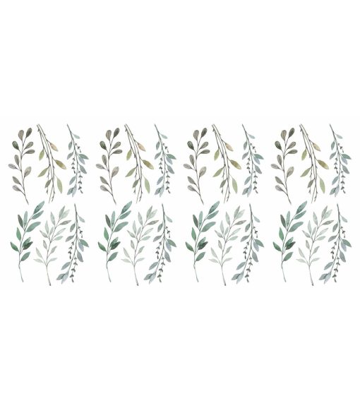 Country Leaves Peel   Stick Wall Decals