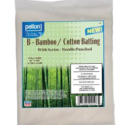Pellon Bamboo/Cotton Batting With Scrim 81 x 96