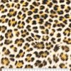 Leopard Print Sew Lush Fleece Fabric