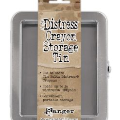 Ranger Tim Holtz Distress 6.5 x 5.5 Crayon Storage Tin