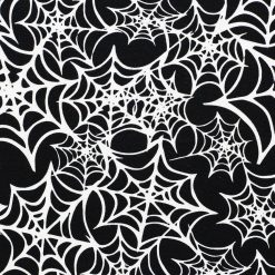 POP! Halloween Web Super Snuggle Flannel Fabric