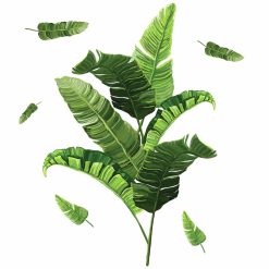 RoomMates Wall Decals Banana Leaf