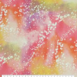 Fairy Dust on Tie Dye Super Snuggle Flannel Fabric
