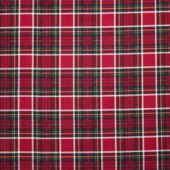 Red   Green Tartan Plaid Super Snuggle Flannel Fabric