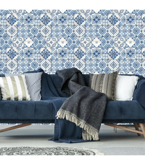 RoomMates Wallpaper Mediterranean Tile - Image 4