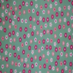 Ditsy Floral on Light Green Quilt Cotton Fabric by Quilter s Showcase