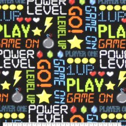 Level Up Super Snuggle Flannel Fabric