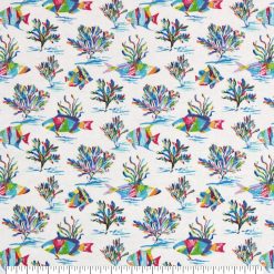 Bright Ocean Super Snuggle Flannel Fabric