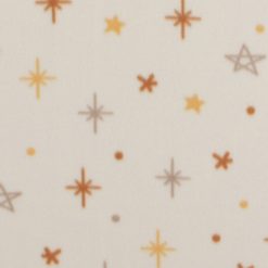 Muted Star Icons Blizzard Fleece Fabric