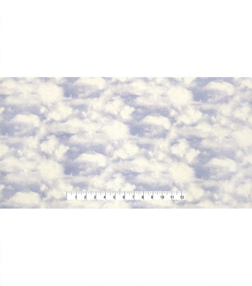 Clouds Super Snuggle Flannel Fabric - Image 4