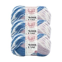 Lion Brand Wool Ease Fair Isle 348yds Worsted Yarn 3 Bundle
