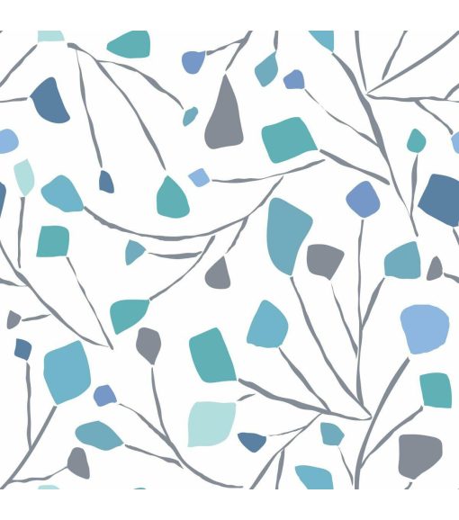 RoomMates Terrazzo Branch Peel   Stick Wallpaper