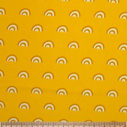 Multi Muted Rainbows Super Snuggle Flannel Fabric