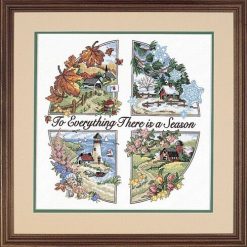 Dimensions 14 A Season for Everything Stamped Cross Stitch Kit