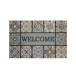 Patina Tiles Doormat Gray 1 11 x 2 11