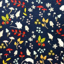 Fall Mouse Super Snuggle Flannel Fabric