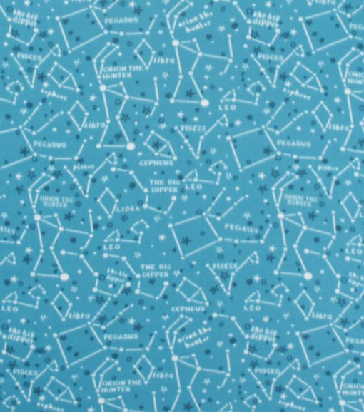 Constellation Doodle Blizzard Fleece Fabric - Image 2