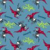 Goosebumps Vampire Halloween Cotton Fabric