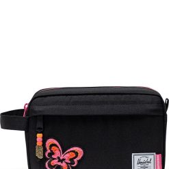 x Jade Purple Brown Butterfly Swirl Night Chapter Travel Kit