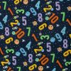 Numbers Super Snuggle Flannel Fabric