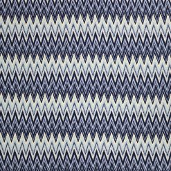 Chevron Ombre Blue Super Snuggle Flannel Fabric
