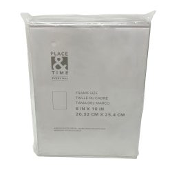 8 x 10 Clear Acrylic L Base Tabletop Picture Frame 6pk by Place   Time