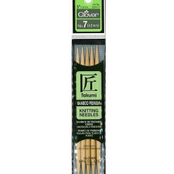 Takumi Bamboo Double Point Knitting Needles 5 5 Pkg Size 7/4.5mm