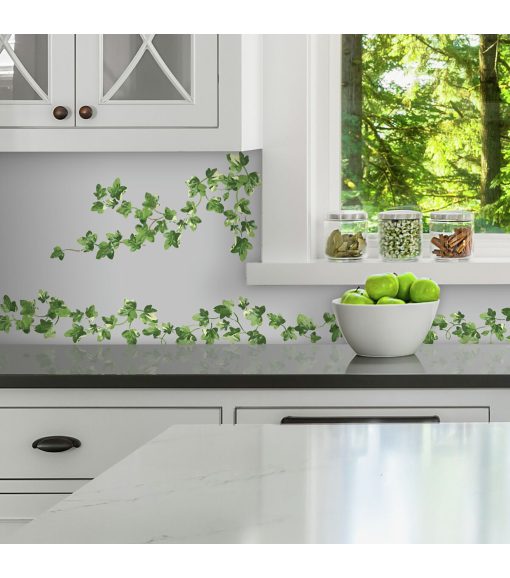 RoomMates Wall Decals Painterly Ivy Peel - Image 2