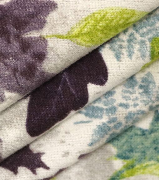 Repeating Leaves Super Snuggle Flannel Fabric - Image 2