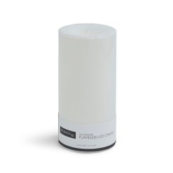 Flameless 3 6 White LED Indoor Outdoor Pillar Candle