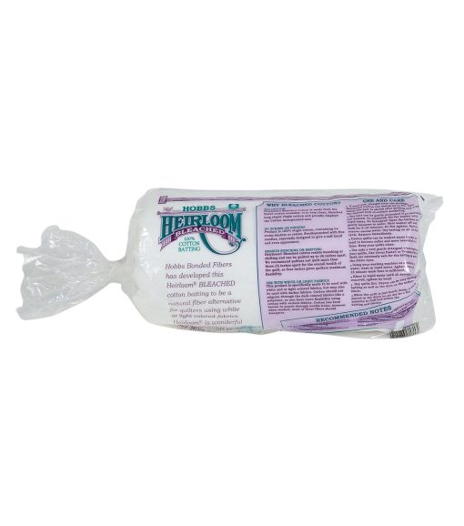 Hobbs Heirloom Bleached Cotton Batting- Queen - Image 3