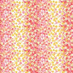 Fabric Traditions Floral on Stripes Cotton Fabric by Keepsake Calico
