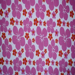 Pink   Red Large Floral Quilt Cotton Fabric by Quilter s Showcase