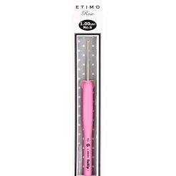 Tulip Etimo Rose Steel Crochet Hook Size 6/1.0mm