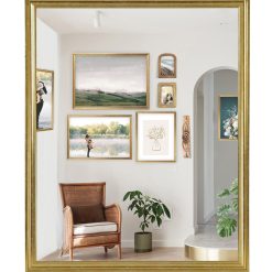 16 x 20 Traditional Brass Poster Frame by Place   Time