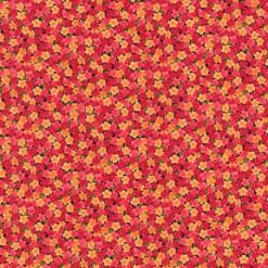 Coral Floral Quilt Cotton Fabric by Keepsake Calico