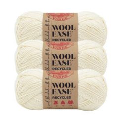 Lion Brand Wool-Ease 196yds Worsted Recycled Yarn 3 Bundle