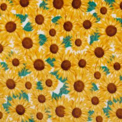 Sew Lush Sunflowers Fleece Fabric