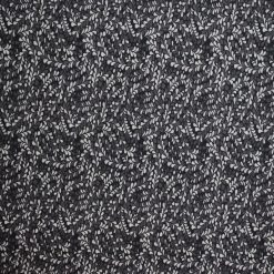 Packed Gray   Cream Petals Quilt Cotton Fabric by Quilter s Showcase
