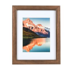11 x 14 Matted to 8 x 10 Wood Portrait Frame by Hudson 43
