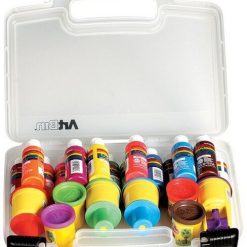 ArtBin 14 Translucent Quick View Carrying Case With Handle   Latches