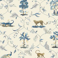 Surface Style 20.5  x 18  Azure Villandry Peel   Stick Wallpaper