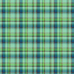 Mint Blue Red Plaid Super Snuggle Flannel Fabric